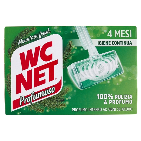 WC Net Profumoso Mountain fresh 4 x 34 g